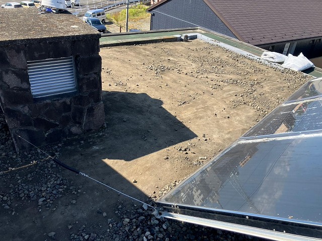 甲府市　屋上防水工事